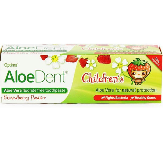 Children’s Fluoride Free Strawberry Toothpaste